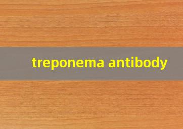  treponema antibody